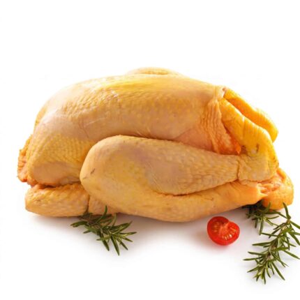 A corn-fed chicken