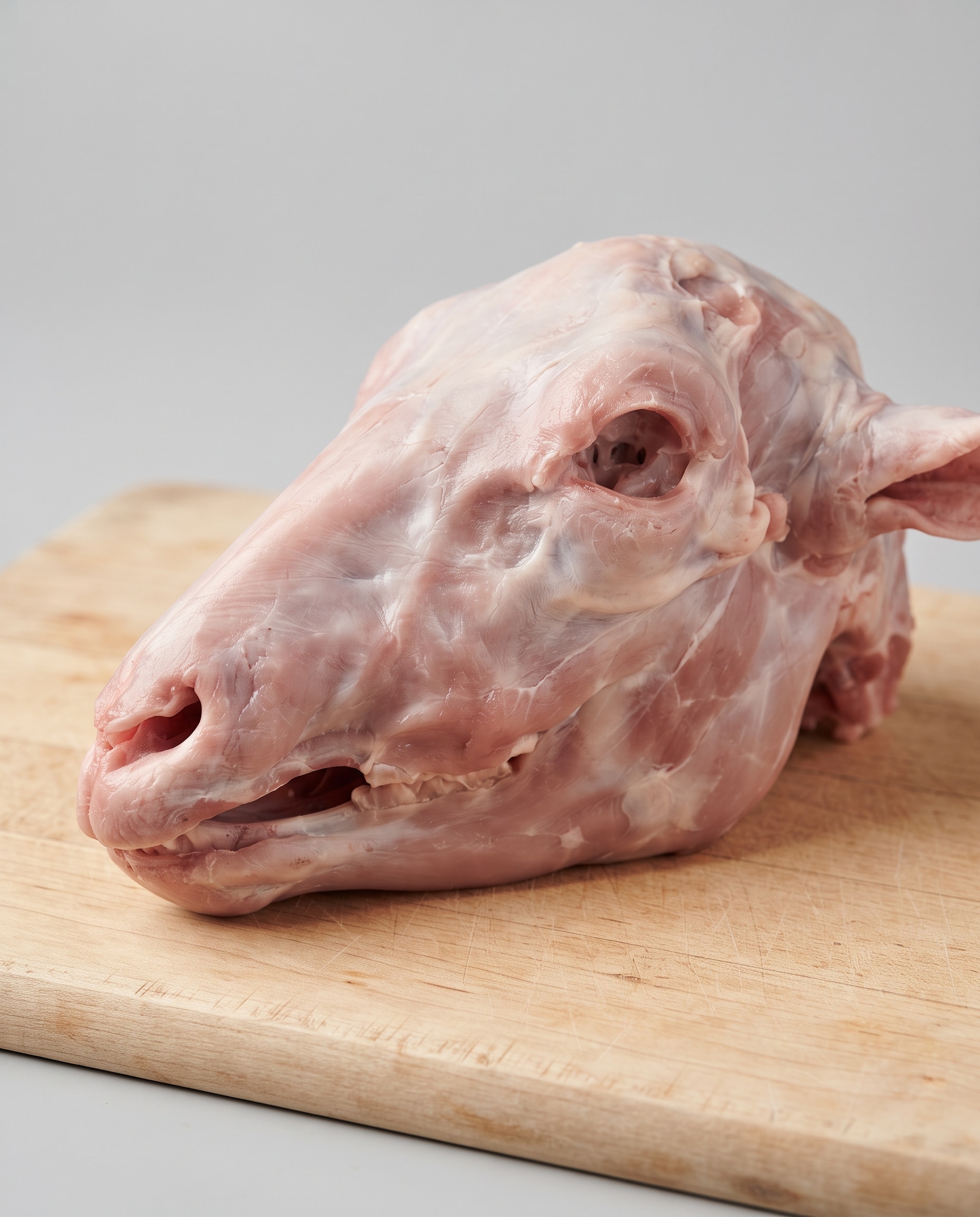 Derisiz Kuzu Kelle (Lamb Head Skinless)