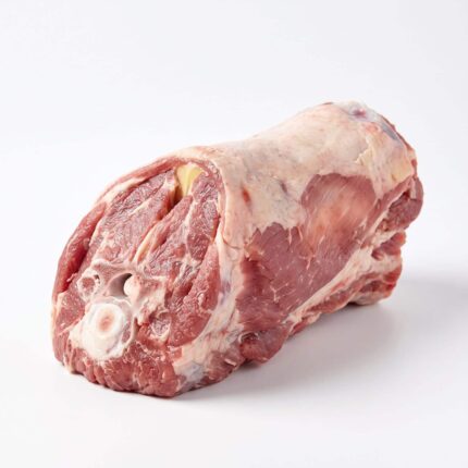 Lamb neck on a tray
