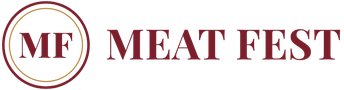 MEAT FEST Wholesale logo, compact lockup on light background